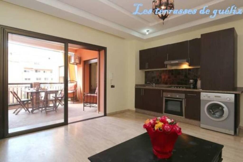 Les Terrasses De Gueliz Apartment มาร์ราเกช ภายนอก รูปภาพ